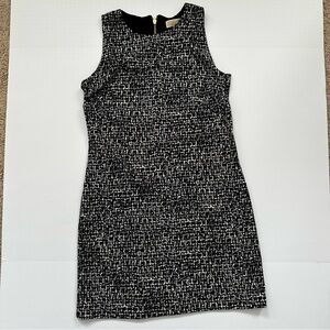 Michael Kors Sleeveless Black Bone Dress Size Medium